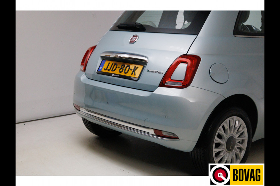 Fiat 500 1.0 Hybrid Dolcevita | Panoramdak | Airco | Cruise | Apple carplay / Android auto | PDC achter
