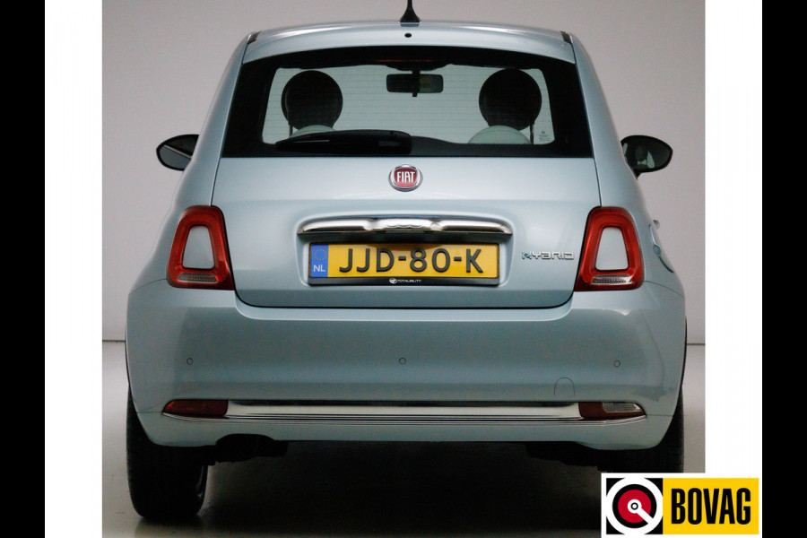 Fiat 500 1.0 Hybrid Dolcevita | Panoramdak | Airco | Cruise | Apple carplay / Android auto | PDC achter