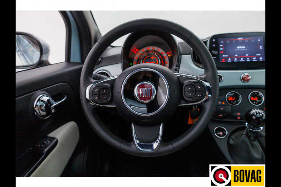 Fiat 500 1.0 Hybrid Dolcevita | Panoramdak | Airco | Cruise | Apple carplay / Android auto | PDC achter
