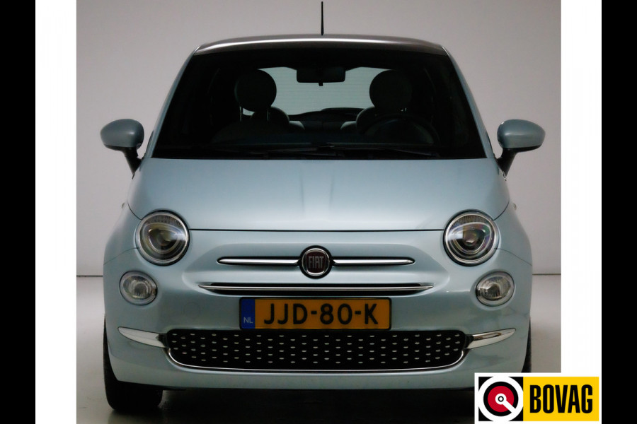 Fiat 500 1.0 Hybrid Dolcevita | Panoramdak | Airco | Cruise | Apple carplay / Android auto | PDC achter