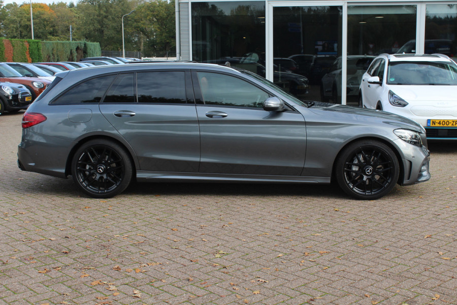 Mercedes-Benz C-Klasse Estate 180 Business Solution AMG / Panoramadak / Camera / Leder / Navigatie / 18'' / DAB / Stoelverwarming / Cruise Control