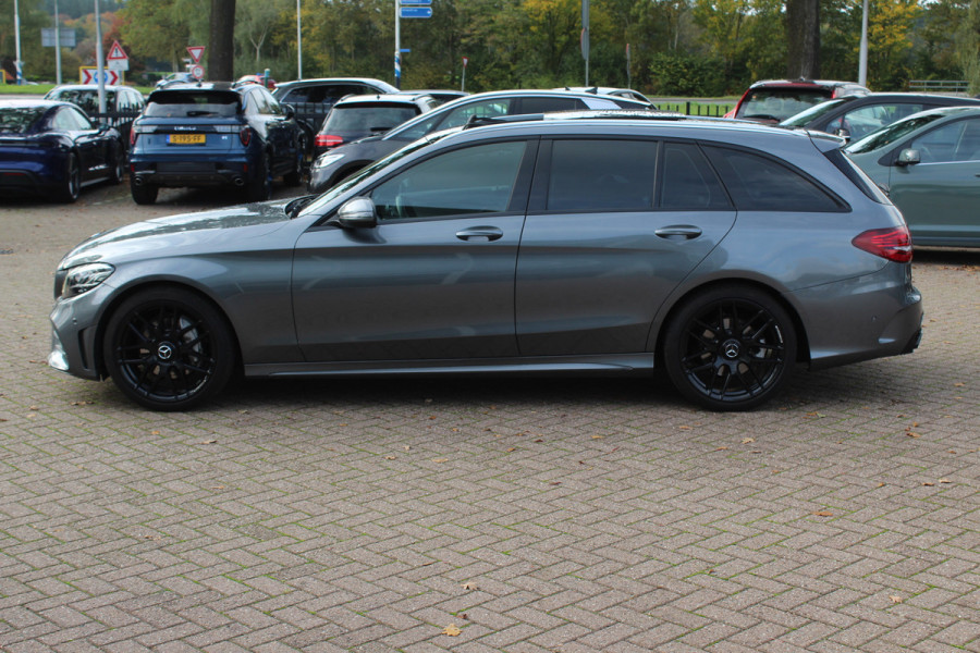 Mercedes-Benz C-Klasse Estate 180 Business Solution AMG / Panoramadak / Camera / Leder / Navigatie / 18'' / DAB / Stoelverwarming / Cruise Control