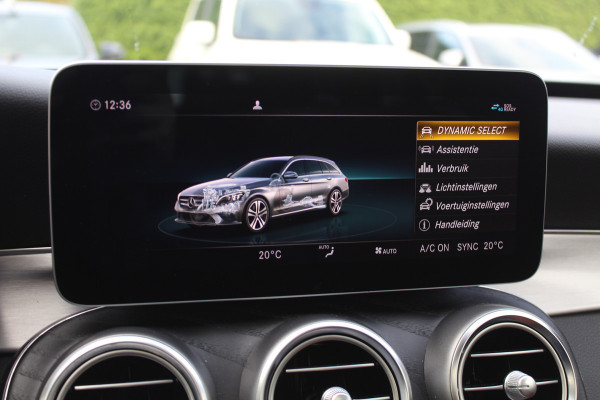 Mercedes-Benz C-Klasse Estate 180 Business Solution AMG / Panoramadak / Camera / Leder / Navigatie / 18'' / DAB / Stoelverwarming / Cruise Control