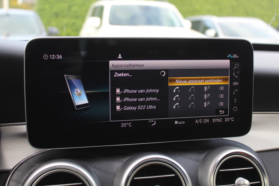 Mercedes-Benz C-Klasse Estate 180 Business Solution AMG / Panoramadak / Camera / Leder / Navigatie / 18'' / DAB / Stoelverwarming / Cruise Control