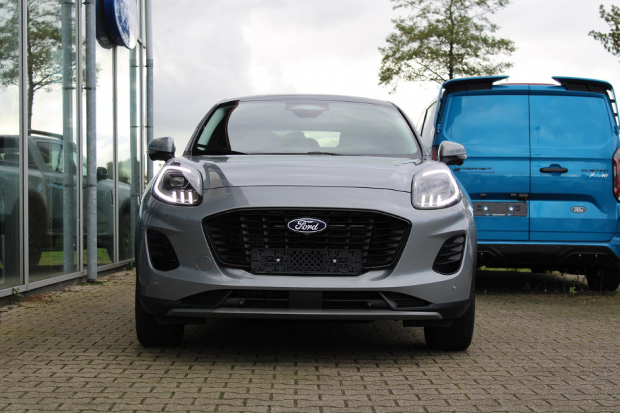 Ford Puma 1.0 EcoBoost Hybrid Titanium 125pk | NIEUWE MODEL! | Winterpack | Driver Assistance Pack | Comfort Pack | Panoramadak | Matrix LED