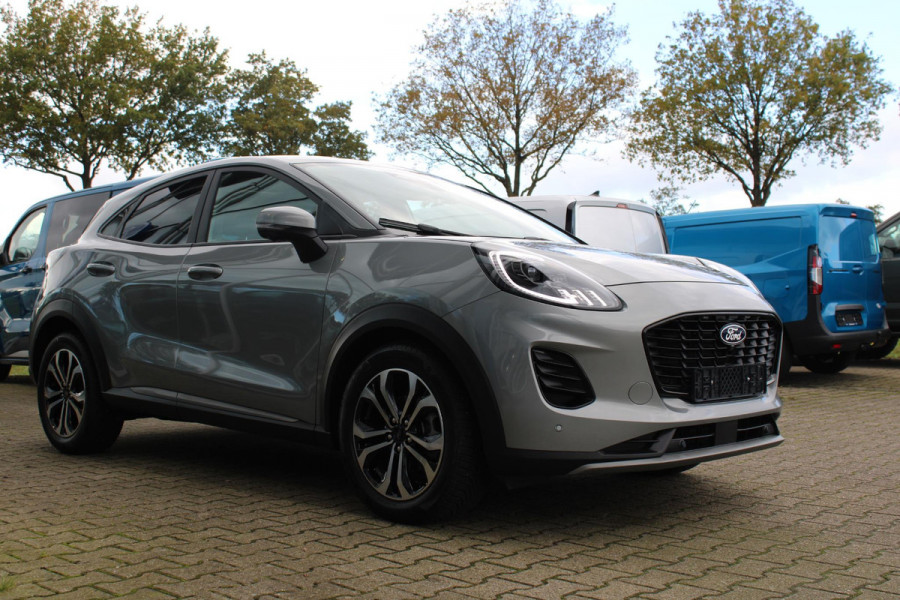 Ford Puma 1.0 EcoBoost Hybrid Titanium 125pk | NIEUWE MODEL! | Winterpack | Driver Assistance Pack | Comfort Pack | Panoramadak | Matrix LED
