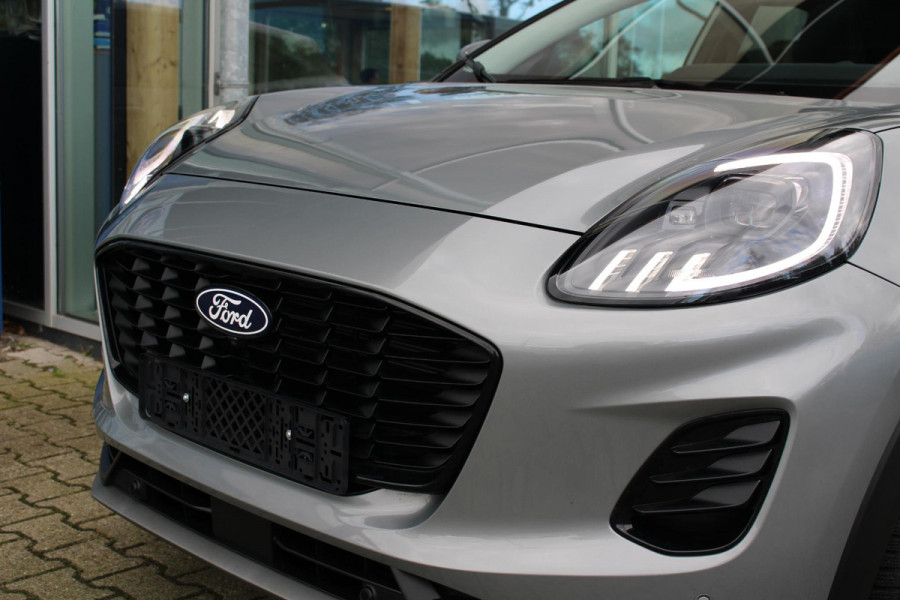 Ford Puma 1.0 EcoBoost Hybrid Titanium 125pk | NIEUWE MODEL! | Winterpack | Driver Assistance Pack | Comfort Pack | Panoramadak | Matrix LED
