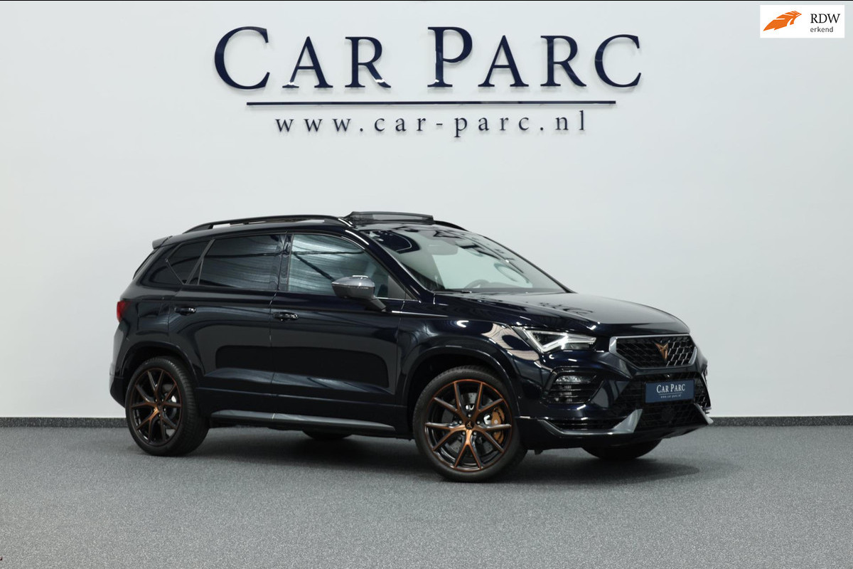 CUPRA Ateca 2.0 TSI 4DRIVE 300+PK BTW/FACELIFT/AKRAPOVIC/VIRTUAL/SFEER/BEATS/BREMBO/PANO/KUIP+S.VERWARMING/CAM/ACC/12 MDN GARANTIE CUPRA Ateca 2.0 TSI 4DRIVE 300+PK BTW/FACELIFT/AKRAPOVIC/VIRTUAL/SFEER/BEATS/BREMBO/PANO/KUIP+S.VERWARMING/CAM/ACC/12 MDN GARANTIE