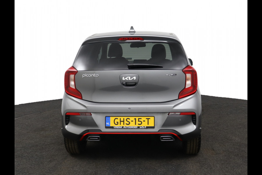 Kia Picanto 1.0 DPi GT-Line Apple Carplay/Android Auto - Cruise Control - Lederen Bekleding - Navigatie - Achteruitrijcamera - Fabrieksgarantie tot 08-2031 Kia Picanto 1.0 DPi GT-Line Apple Carplay/Android Auto - Cruise Control - Lederen Bekleding - Navigatie - Achteruitrijcamera - Fabrieksgarantie tot 08-2031