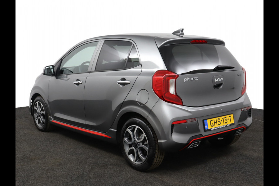 Kia Picanto 1.0 DPi GT-Line Apple Carplay/Android Auto - Cruise Control - Lederen Bekleding - Navigatie - Achteruitrijcamera - Fabrieksgarantie tot 08-2031 Kia Picanto 1.0 DPi GT-Line Apple Carplay/Android Auto - Cruise Control - Lederen Bekleding - Navigatie - Achteruitrijcamera - Fabrieksgarantie tot 08-2031