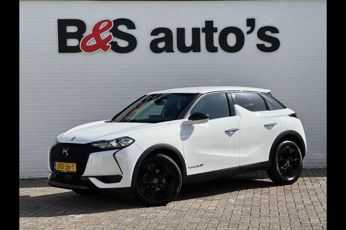 DS DS 3 Crossback 1.2 Performance Line+ Leder alcantara Camera Carplay Cruise Navigatie Clima DS DS 3 Crossback 1.2 Performance Line+ Leder alcantara Camera Carplay Cruise Navigatie Clima