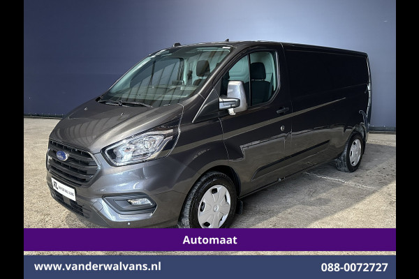 Ford Transit Custom 2.0 TDCI 131pk Automaat L2H1 Euro6 Airco | Apple Carplay | Cruisecontrol | LED | Cruisecontrol Android Auto, Verwarmde voorruit, Parkeersensoren, Bijrijdersbank