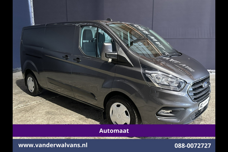 Ford Transit Custom 2.0 TDCI 131pk Automaat L2H1 Euro6 Airco | Apple Carplay | Cruisecontrol | LED | Cruisecontrol Android Auto, Verwarmde voorruit, Parkeersensoren, Bijrijdersbank