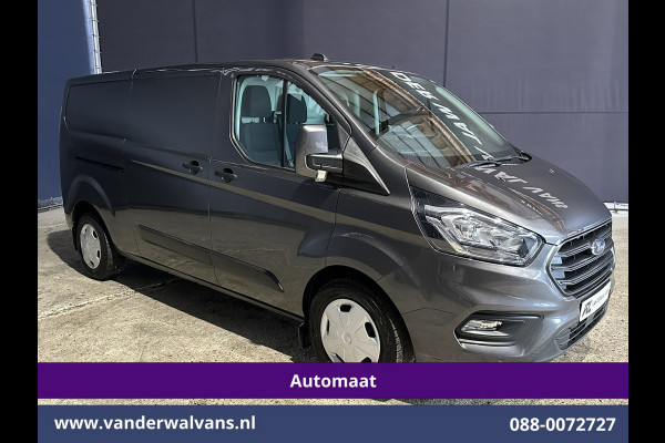 Ford Transit Custom 2.0 TDCI 131pk Automaat L2H1 Euro6 Airco | Apple Carplay | Cruisecontrol | LED | Cruisecontrol Android Auto, Verwarmde voorruit, Parkeersensoren, Bijrijdersbank