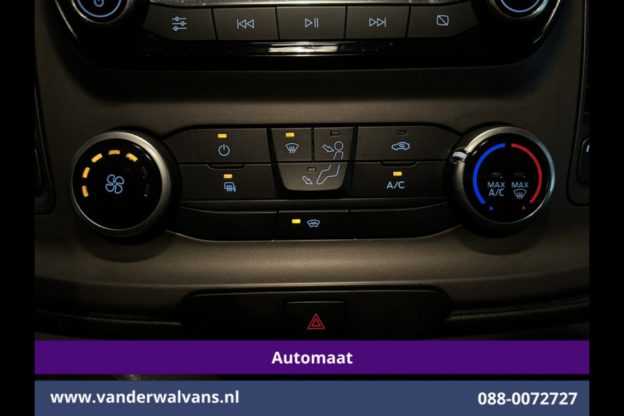 Ford Transit Custom 2.0 TDCI 131pk Automaat L2H1 Euro6 Airco | Apple Carplay | Cruisecontrol | LED | Cruisecontrol Android Auto, Verwarmde voorruit, Parkeersensoren, Bijrijdersbank