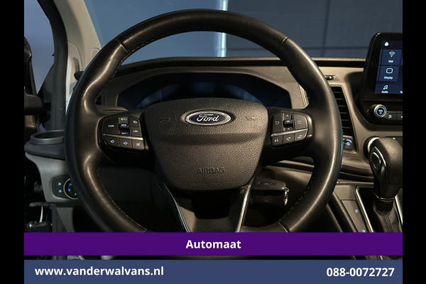 Ford Transit Custom 2.0 TDCI 131pk Automaat L2H1 Euro6 Airco | Apple Carplay | Cruisecontrol | LED | Cruisecontrol Android Auto, Verwarmde voorruit, Parkeersensoren, Bijrijdersbank