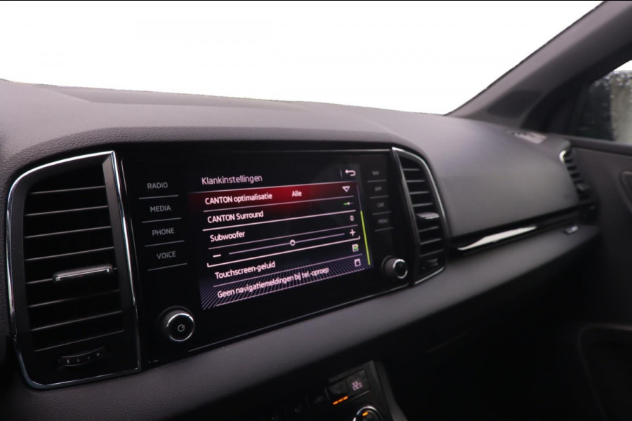 Škoda Karoq 1.5 TSI ACT Sportline Business|Pano Trekhaak Dealer OH Sportstoelen App Connect ACC Canton Elektrische kofferklep Nap Škoda Karoq 1.5 TSI ACT Sportline Business|Pano Trekhaak Dealer OH Sportstoelen App Connect ACC Canton Elektrische kofferklep Nap