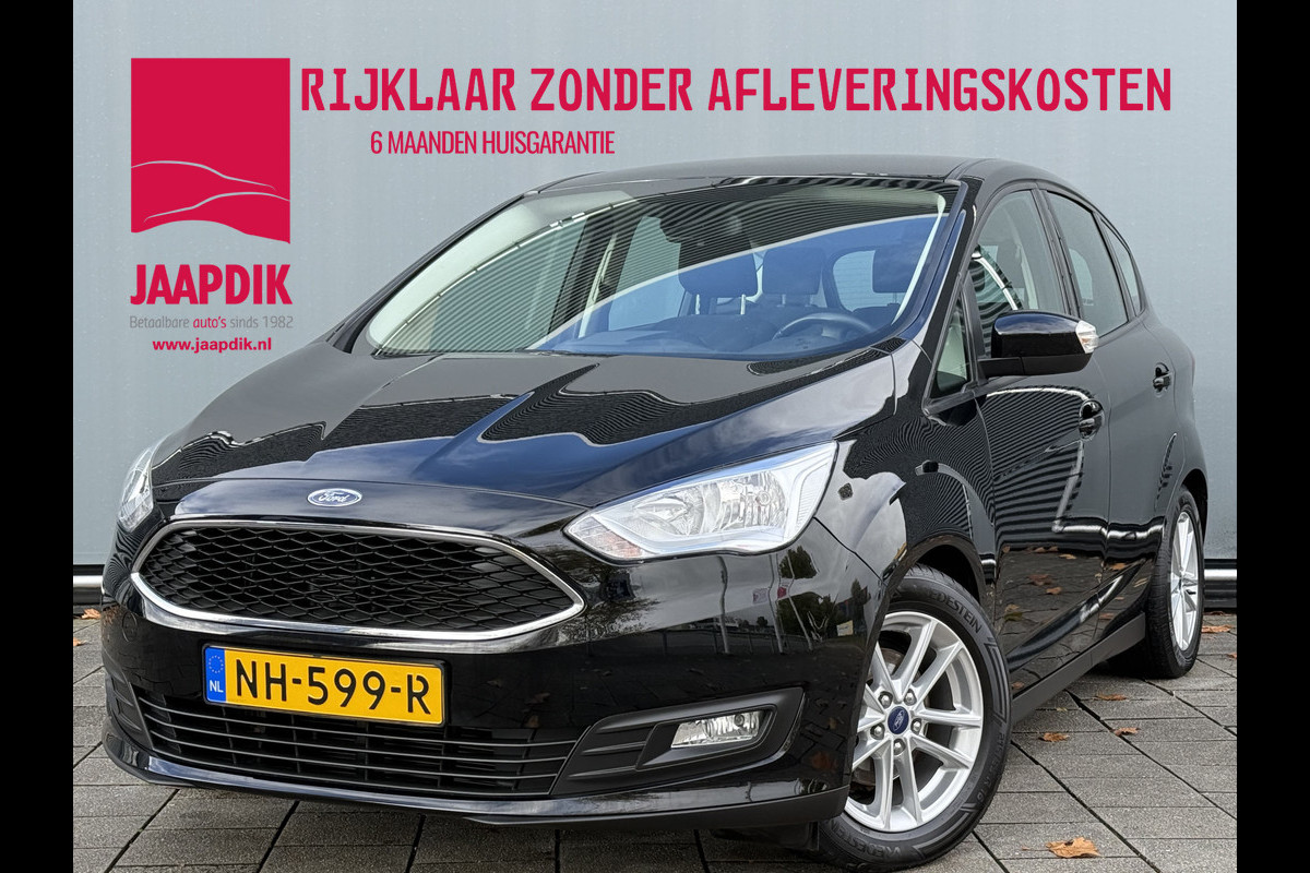 Ford C-MAX BWJ 2017 | 1.0T 126PK Trend Ultimate | TREKHAAK | NAVI | AIRCO | CARPLAY | PDC | CRUISE | LICHTMETAAL