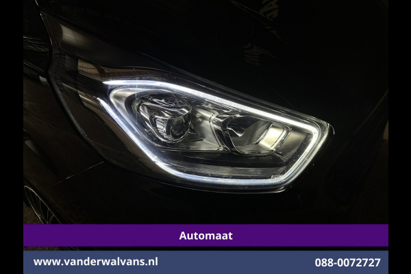 Ford Transit Custom 2.0 TDCI 131pk Automaat L2H1 Euro6 Airco | Apple Carplay | LED | Cruisecontrol Verwarmde voorruit, Parkeersensoren, Bijrijdersbank