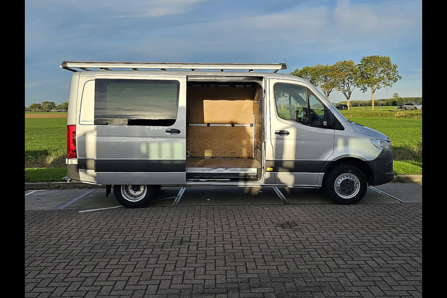Mercedes-Benz Sprinter 514 L2H1 Dubbellucht 3500kg Trekhaak  Automaat Mbux Euro6 1e Eigenaar!