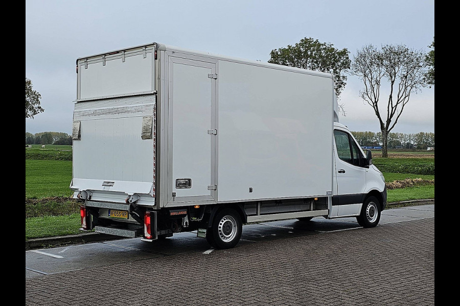 Mercedes-Benz Sprinter 314 2.2 CDI Bakwagen Laadklep Spoiler Zijdeur Lat-om-Lat Betimmerd Airco Automaat 3-Zits Euro6!