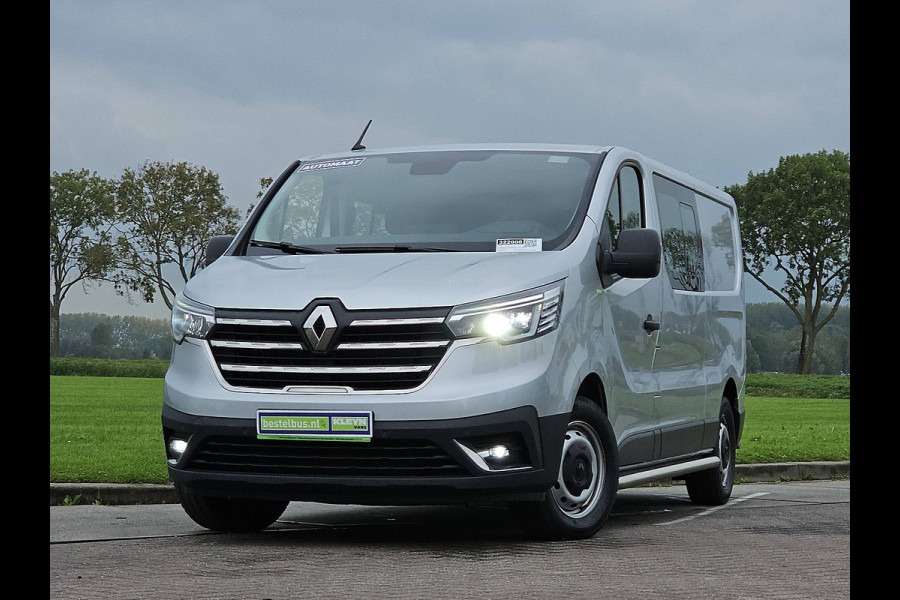 Renault Trafic 2.0 dCi L2H1 DC Comfort Camera Navi Cruise Automaat Sidebars Euro6 150Pk NAP 1e Eigenaar!