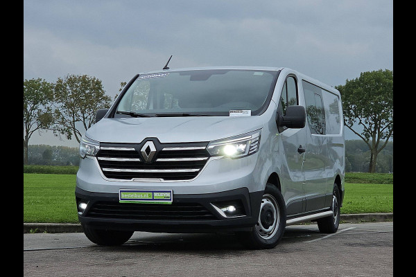 Renault Trafic 2.0 dCi L2H1 DC Comfort Camera Navi Cruise Automaat Sidebars Euro6 150Pk NAP 1e Eigenaar!