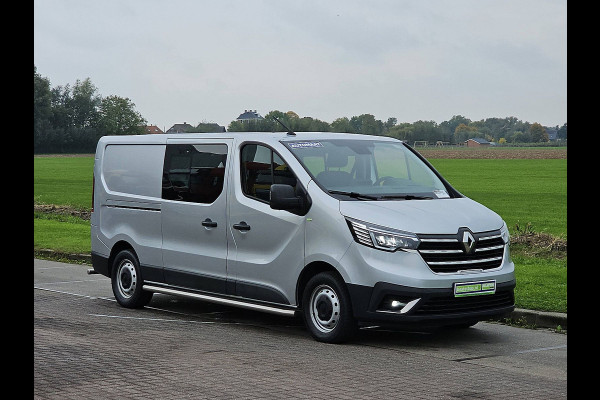 Renault Trafic 2.0 dCi L2H1 DC Comfort Camera Navi Cruise Automaat Sidebars Euro6 150Pk NAP 1e Eigenaar!