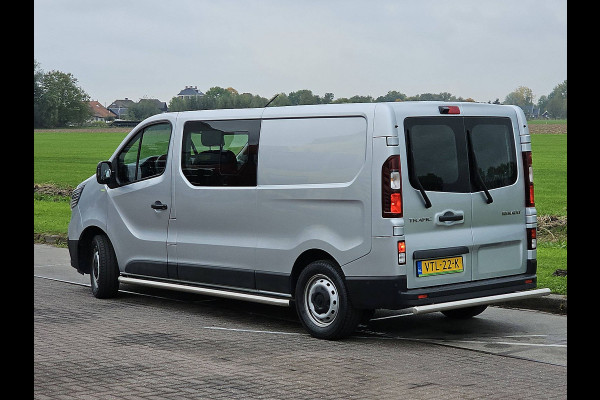 Renault Trafic 2.0 dCi L2H1 DC Comfort Camera Navi Cruise Automaat Sidebars Euro6 150Pk NAP 1e Eigenaar!