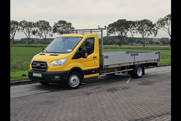 Ford Transit 350 2.0 TDCI L5H1 Open-Laadbak 5 meter! Euro6 Airco Dubbellucht!