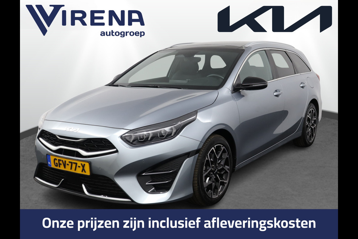 Kia Ceed Sportswagon 1.5 T-GDi GT-Line Apple Carplay/Android Auto - Cruise Control - Dodehoekdetectie - Panoramadak - Navigatie - Stuur/Stoelverwarming Fabrieksgarantie tot 07-2031 Kia Ceed Sportswagon 1.5 T-GDi GT-Line Apple Carplay/Android Auto - Cruise Control - Dodehoekdetectie - Panoramadak - Navigatie - Stuur/Stoelverwarming Fabrieksgarantie tot 07-2031