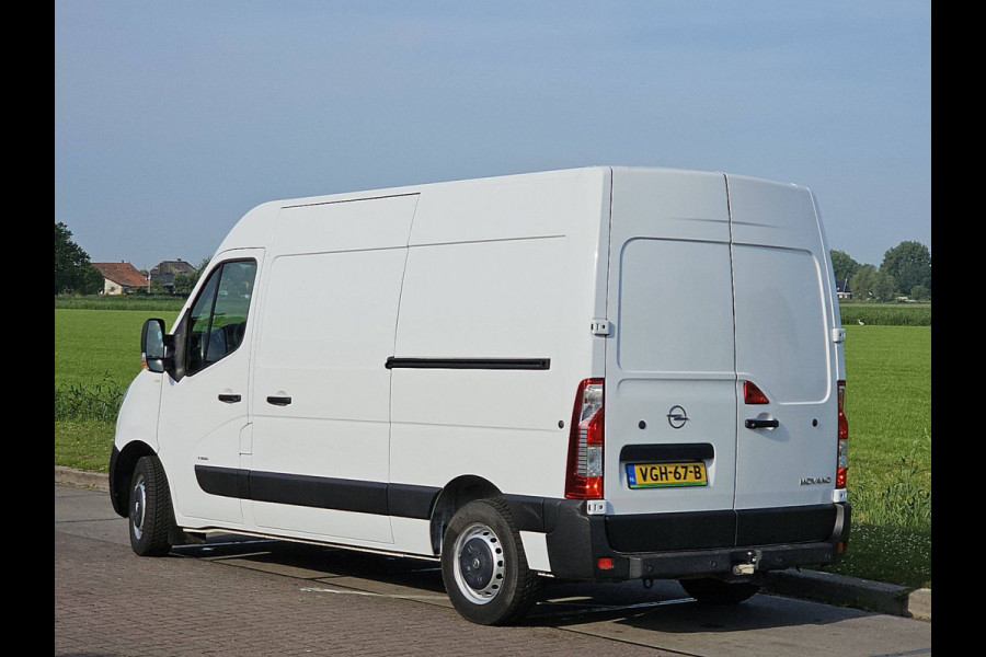 Opel Movano 2.3 Turbo L2H2 2xZijdeur NAP Euro6 Airco 136Pk Oh-Historie 1e Eigenaar Navi Wp-Inrichting!