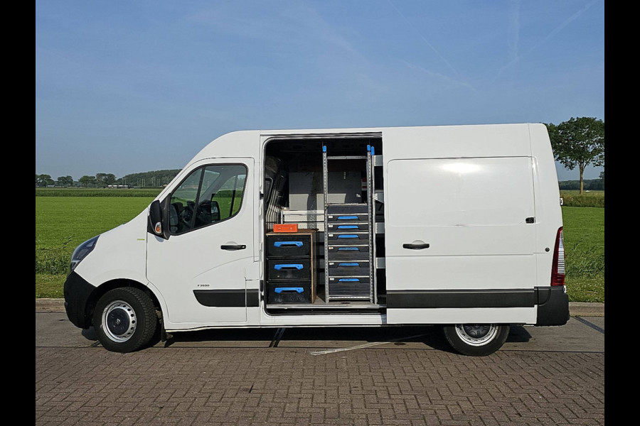 Opel Movano 2.3 Turbo L2H2 2xZijdeur NAP Euro6 Airco 136Pk Oh-Historie 1e Eigenaar Navi Wp-Inrichting!