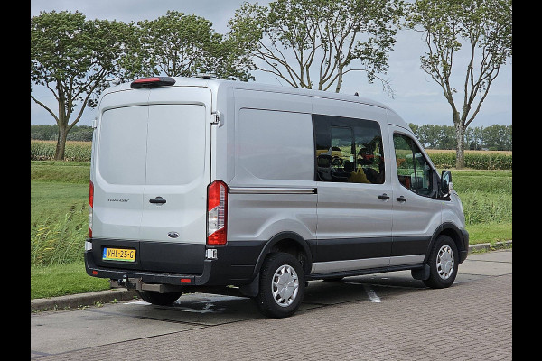 Ford Transit 350 2.0 TDCI L2H2 DC Trend Leer Cruise Trekhaak Carplay Ford Transit 350 2.0 TDCI L2H2 DC Trend Leer Cruise Trekhaak Carplay