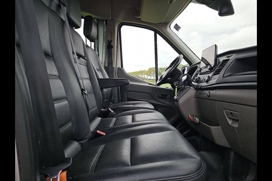 Ford Transit 350 2.0 TDCI L2H2 DC Trend Leer Cruise Trekhaak Carplay Ford Transit 350 2.0 TDCI L2H2 DC Trend Leer Cruise Trekhaak Carplay