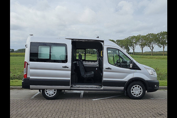 Ford Transit 350 2.0 TDCI L2H2 DC Trend Leer Cruise Trekhaak Carplay Ford Transit 350 2.0 TDCI L2H2 DC Trend Leer Cruise Trekhaak Carplay