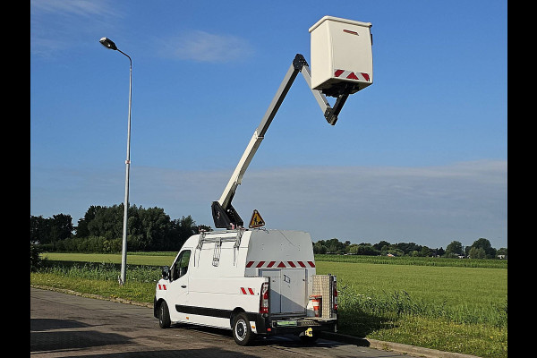 Renault Master 2.3 L2H2 Hoogwerker 10.5M- 12Meter-Werkhoogte Nacelle Airco Nieuw-Model Euro6!