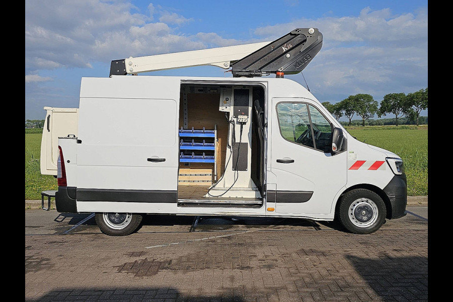 Renault Master 2.3 L2H2 Hoogwerker 10.5M- 12Meter-Werkhoogte Nacelle Airco Nieuw-Model Euro6!
