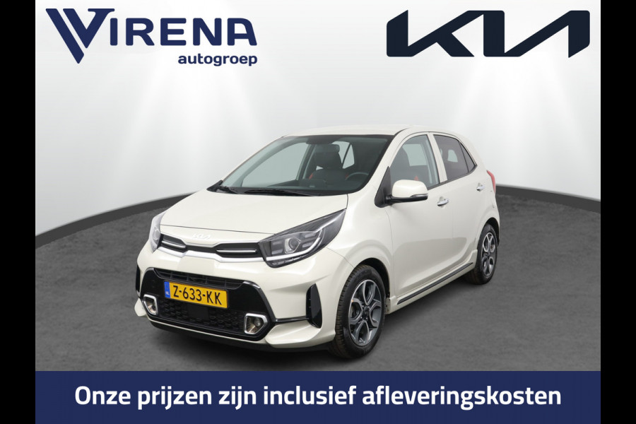 Kia Picanto 1.0 DPi GT-Line Apple Carplay/Android Auto - Cruise Control - Climate Control - Lederen Bekleding - Navigatie - Achteruitrijcamera - Fabrieksgarantie tot 04-2031 Kia Picanto 1.0 DPi GT-Line Apple Carplay/Android Auto - Cruise Control - Climate Control - Lederen Bekleding - Navigatie - Achteruitrijcamera - Fabrieksgarantie tot 04-2031