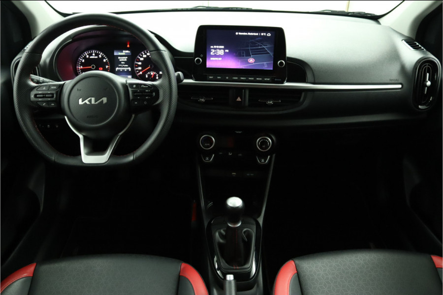 Kia Picanto 1.0 DPi GT-Line Apple Carplay/Android Auto - Cruise Control - Climate Control - Lederen Bekleding - Navigatie - Achteruitrijcamera - Fabrieksgarantie tot 04-2031 Kia Picanto 1.0 DPi GT-Line Apple Carplay/Android Auto - Cruise Control - Climate Control - Lederen Bekleding - Navigatie - Achteruitrijcamera - Fabrieksgarantie tot 04-2031