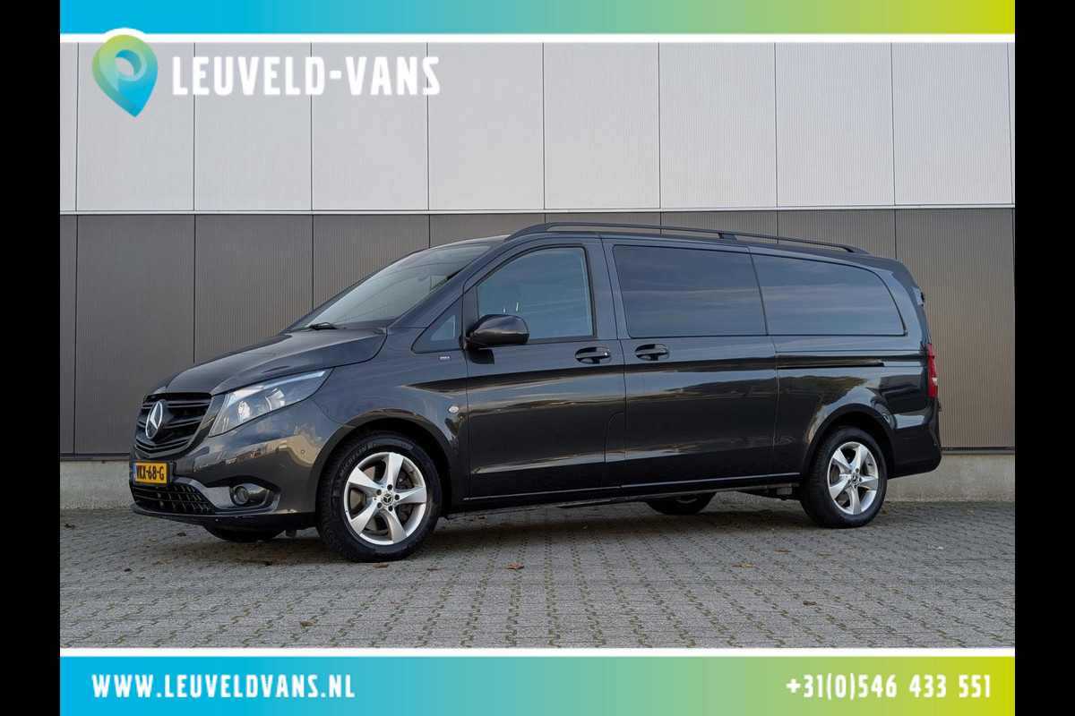 Mercedes-Benz Vito 119CDI AUTOMAAT DUBBELE CABINE 2X SCHUIFDEUR LANG LEDER PDC CRUISE CLIMATE CONTROL STOELVERWARMING Mercedes-Benz Vito 119CDI AUTOMAAT DUBBELE CABINE 2X SCHUIFDEUR LANG LEDER PDC CRUISE CLIMATE CONTROL STOELVERWARMING