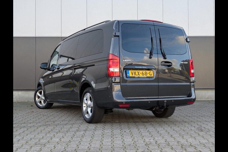 Mercedes-Benz Vito 119CDI AUTOMAAT DUBBELE CABINE 2X SCHUIFDEUR LANG LEDER PDC CRUISE CLIMATE CONTROL STOELVERWARMING Mercedes-Benz Vito 119CDI AUTOMAAT DUBBELE CABINE 2X SCHUIFDEUR LANG LEDER PDC CRUISE CLIMATE CONTROL STOELVERWARMING