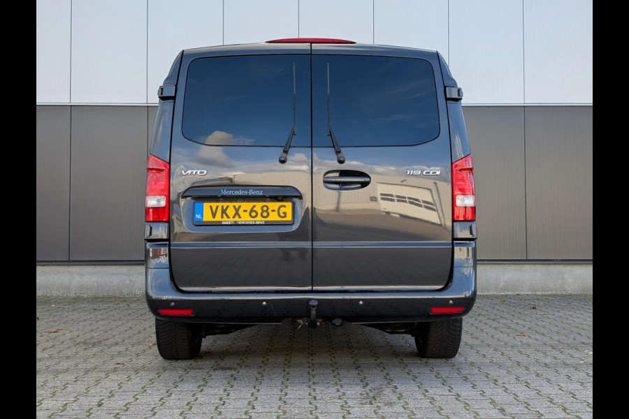 Mercedes-Benz Vito 119CDI AUTOMAAT DUBBELE CABINE 2X SCHUIFDEUR LANG LEDER PDC CRUISE CLIMATE CONTROL STOELVERWARMING Mercedes-Benz Vito 119CDI AUTOMAAT DUBBELE CABINE 2X SCHUIFDEUR LANG LEDER PDC CRUISE CLIMATE CONTROL STOELVERWARMING