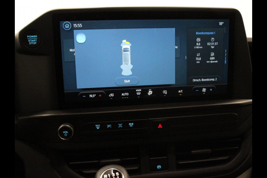 Ford Transit Custom 300 2.0 TDCI L2H1 Automaat Trend Nieuw Model | Navigatie | Camera | Parkeersensoren | Trekhaak | Airco | Betimmering | Cruise Control