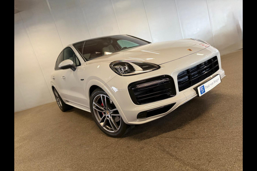 Porsche Cayenne Coupé 3.0 E-Hybrid Platinum Edition SPORT DESIGN-PANO-LUCHTV-STOELEN 18 VOUDIG-COMPLEET Porsche Cayenne Coupé 3.0 E-Hybrid Platinum Edition SPORT DESIGN-PANO-LUCHTV-STOELEN 18 VOUDIG-COMPLEET