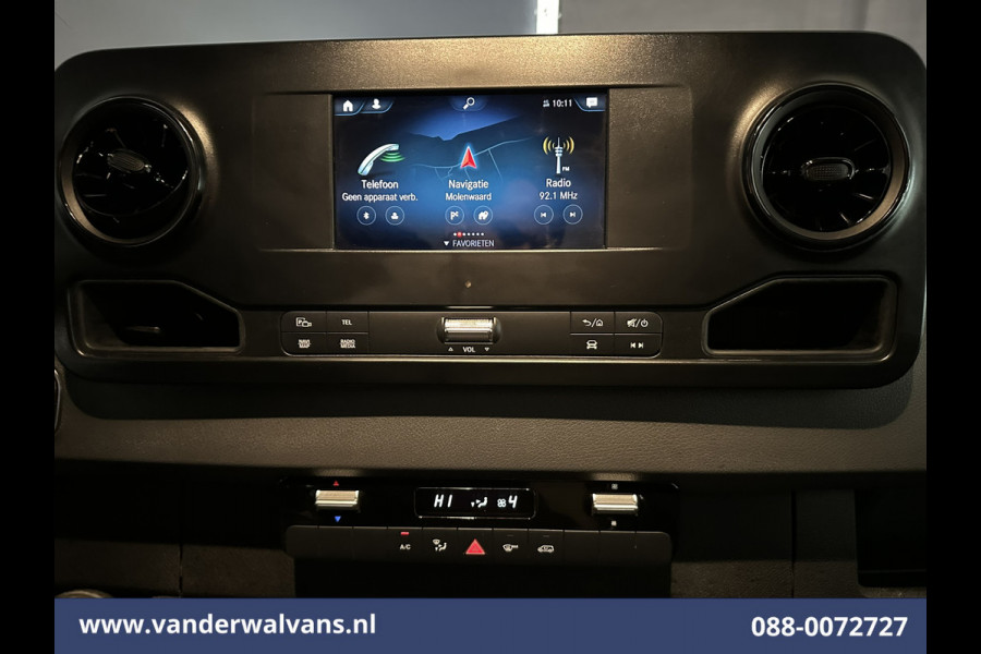 Mercedes-Benz Sprinter 314CDI 143pk L3H2 Euro6 Airco | Camera | Navigatie | Parkeersensoren | MBUX | Parkeersensoren, 270 Gr. achterdeuren