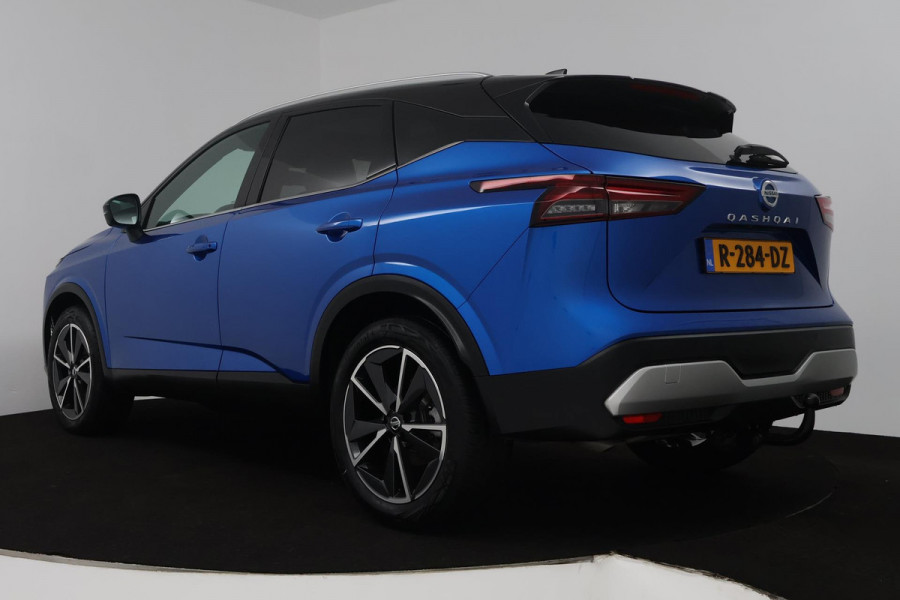 Nissan QASHQAI 1.3 MHEV Xtronic Tekna Plus (PANORAMADAK, TREKHAAK, DIGITALE COCKPIT, CAMERA, STOELVERWARMING, ELEKTR STOELEN)
