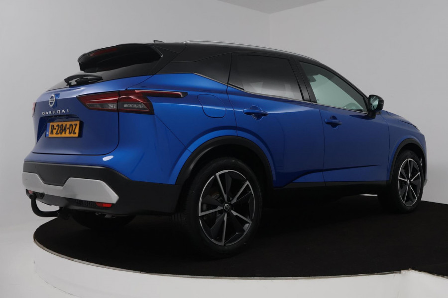 Nissan QASHQAI 1.3 MHEV Xtronic Tekna Plus (PANORAMADAK, TREKHAAK, DIGITALE COCKPIT, CAMERA, STOELVERWARMING, ELEKTR STOELEN)