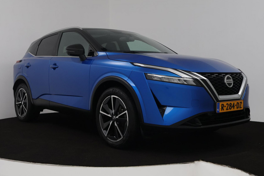 Nissan QASHQAI 1.3 MHEV Xtronic Tekna Plus (PANORAMADAK, TREKHAAK, DIGITALE COCKPIT, CAMERA, STOELVERWARMING, ELEKTR STOELEN)