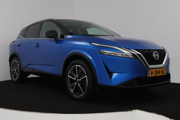 Nissan QASHQAI 1.3 MHEV Xtronic Tekna Plus (PANORAMADAK, TREKHAAK, DIGITALE COCKPIT, CAMERA, STOELVERWARMING, ELEKTR STOELEN)